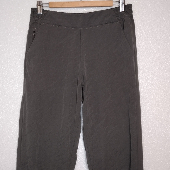 Athleta Women's Printed High Rise Training Workout Running Athletic Joggers - Picture 3 of 13